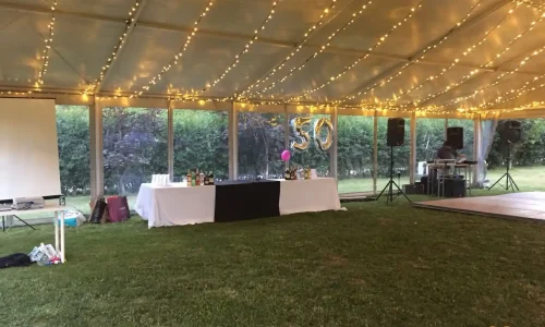 carpa a medida cumpleaños
