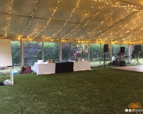 carpa a medida cumpleaños