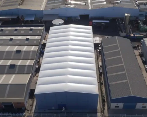 carpa a medida uso industrial