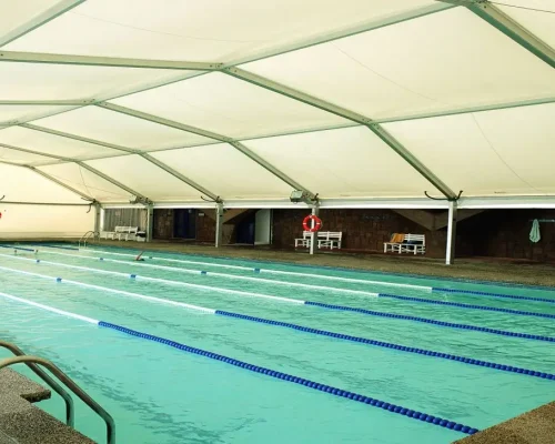 carpa deportiva piscina interior