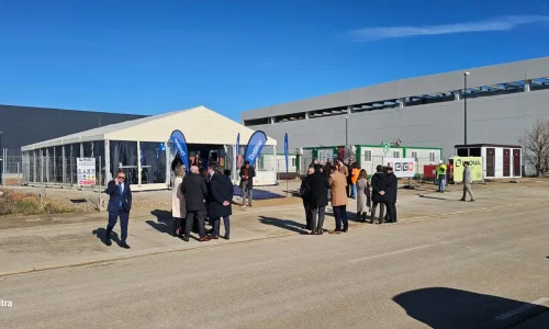 carpa evento ontime primera piedra zaragoza