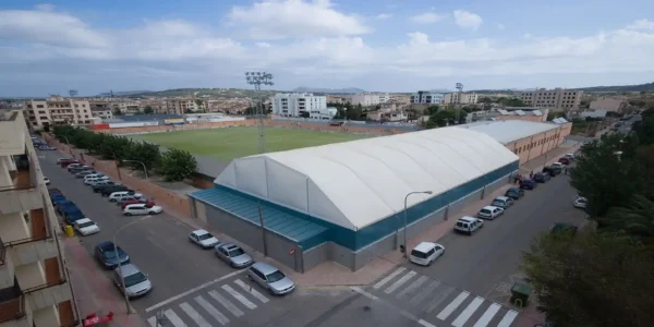 carpa pabellon deportivo