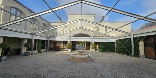 carpa transparente boda grande
