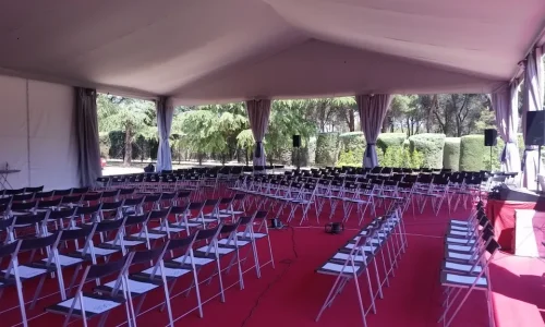 carpas eventos jardines