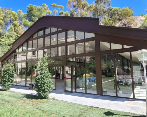 carpas para espacios de catering - proyecto malaga