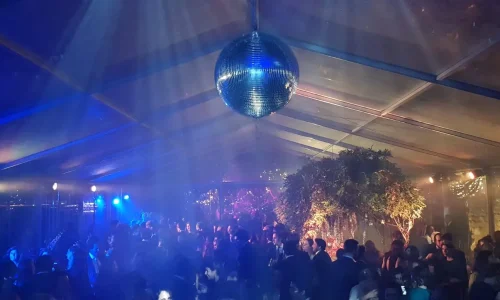 iluminacion carpas discoteca